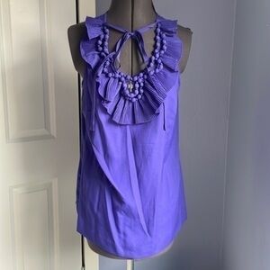 NWT ECI top Royal blue gorgeous top